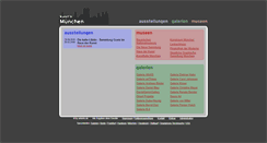 Desktop Screenshot of muenchen.artsinfo.de