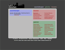 Tablet Screenshot of muenchen.artsinfo.de